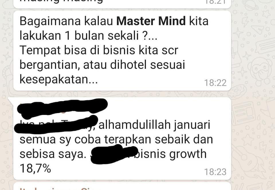 Testimoni peserta mengenai pertumbuhan jumlah murid dan antrean pendaftaran