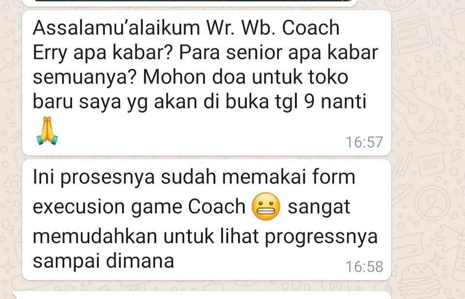 Testimoni peserta mengenai kenaikan ROI dari 150 persen ke 229,67 persen