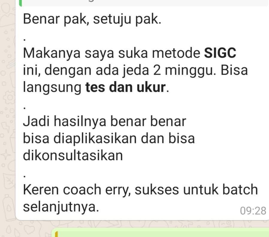 Testimoni peserta mengenai hasil program promo hingga 300 persen dari target