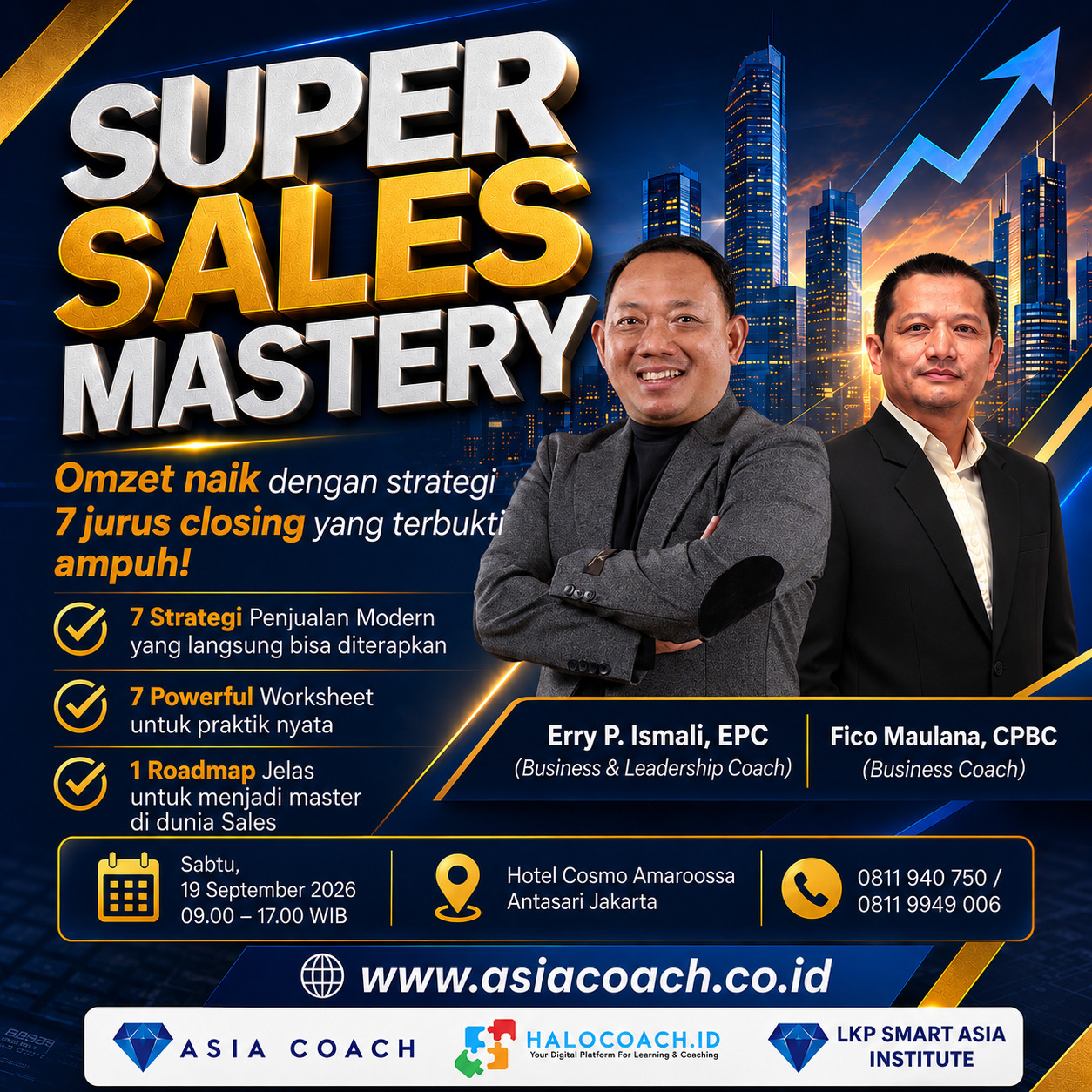 Flyer Super Sales Mastery